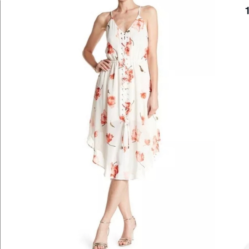 NWT Haute Hippie Front Lace-Up Dress xs